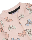 Valuables Newborn Girls Rompers Henley with Socks