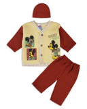 Newborn Boys Full Sleeves Suit