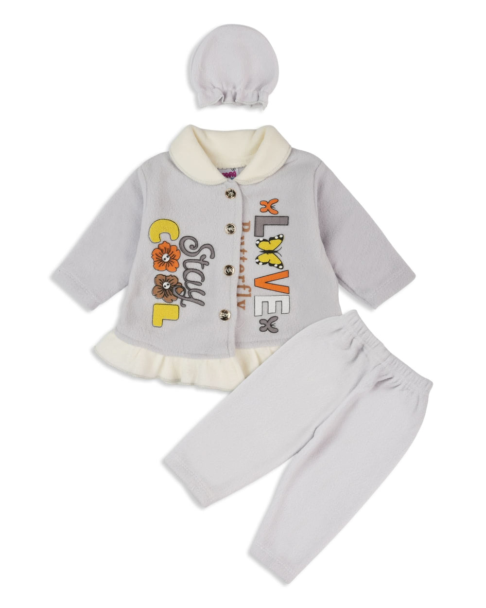 Newborn Girls Full Sleeves Suit