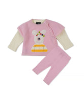 Newborn Girls Sweater Suit