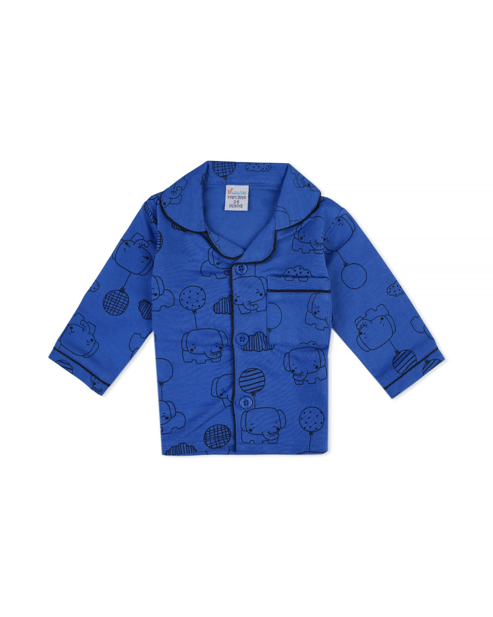 Valuables Newborn Boys Night Suit