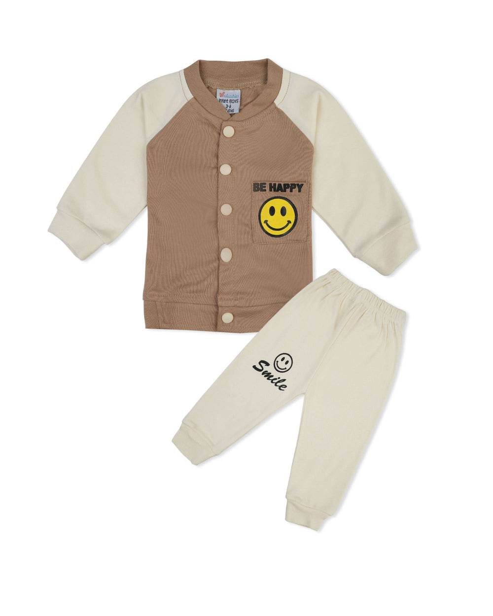 Valuables Newborn Boys 2-Piece Interlock Suit