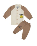 Valuables Newborn Boys 2-Piece Interlock Suit