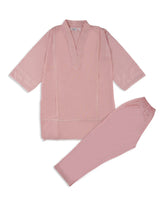 Girls Dyed 2 Pcs Suit - Pink