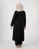 Eminent Women's Embroidered Kurti - Black