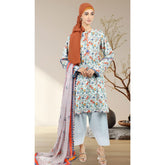 Eminent Women's Un-Stitched 3pcs Suit - 11