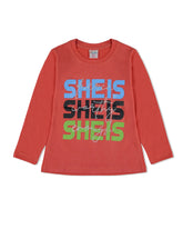 Valuables Girls Full Sleeves T-Shirt