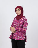 Eminent Women's Western Top - Maroon