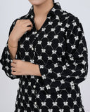 Valuables Women's Embroidered Chiffon Top