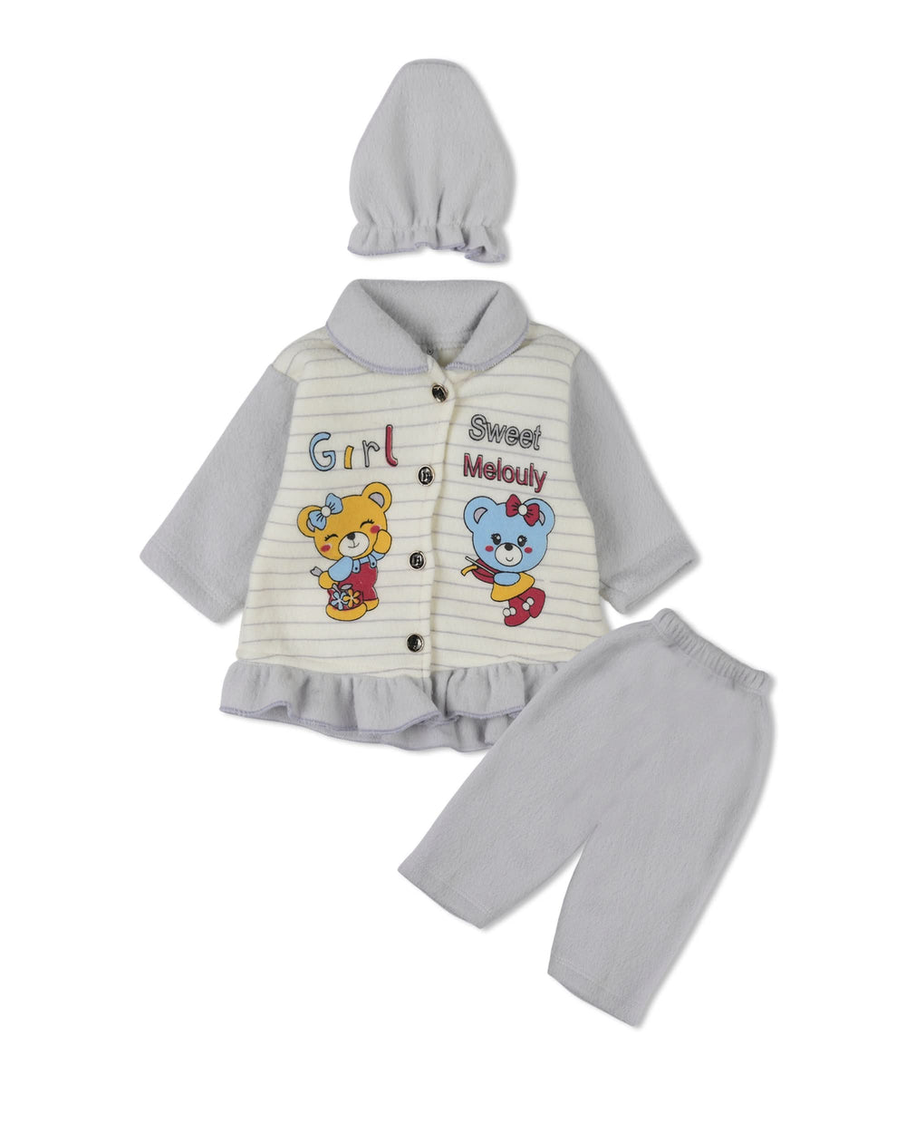 Newborn Girls Full Sleeves Suit
