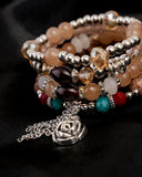 Women's Beads Bracelets( 4Ps Set )