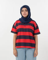 Eminent Women's Half Sleeves T-Shirt - Navy Blue