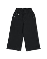 Girls Wide Leg Denim Pant