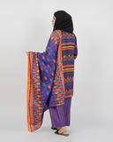 Gul Jee Shahzaib Women Poly Fabron 3-Piece Unstitched Suit - 10