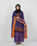 Gul Jee Shahzaib Women Poly Fabron 3-Piece Unstitched Suit - 10