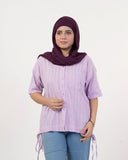 Eminent Women's Causal Shirt - Light Purple