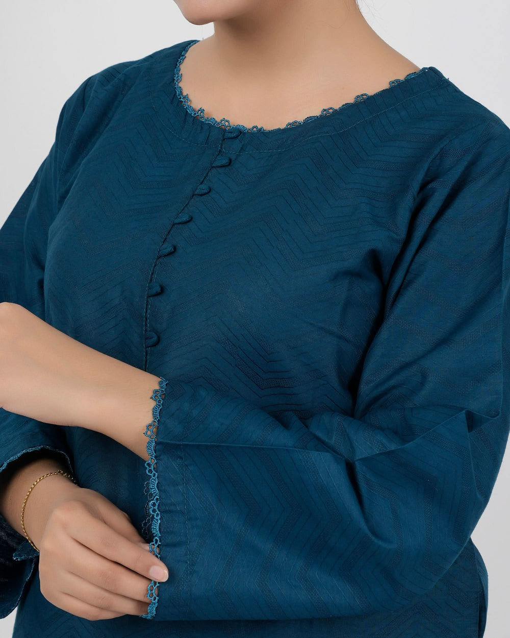 Valuables Women Jacquard Kurti