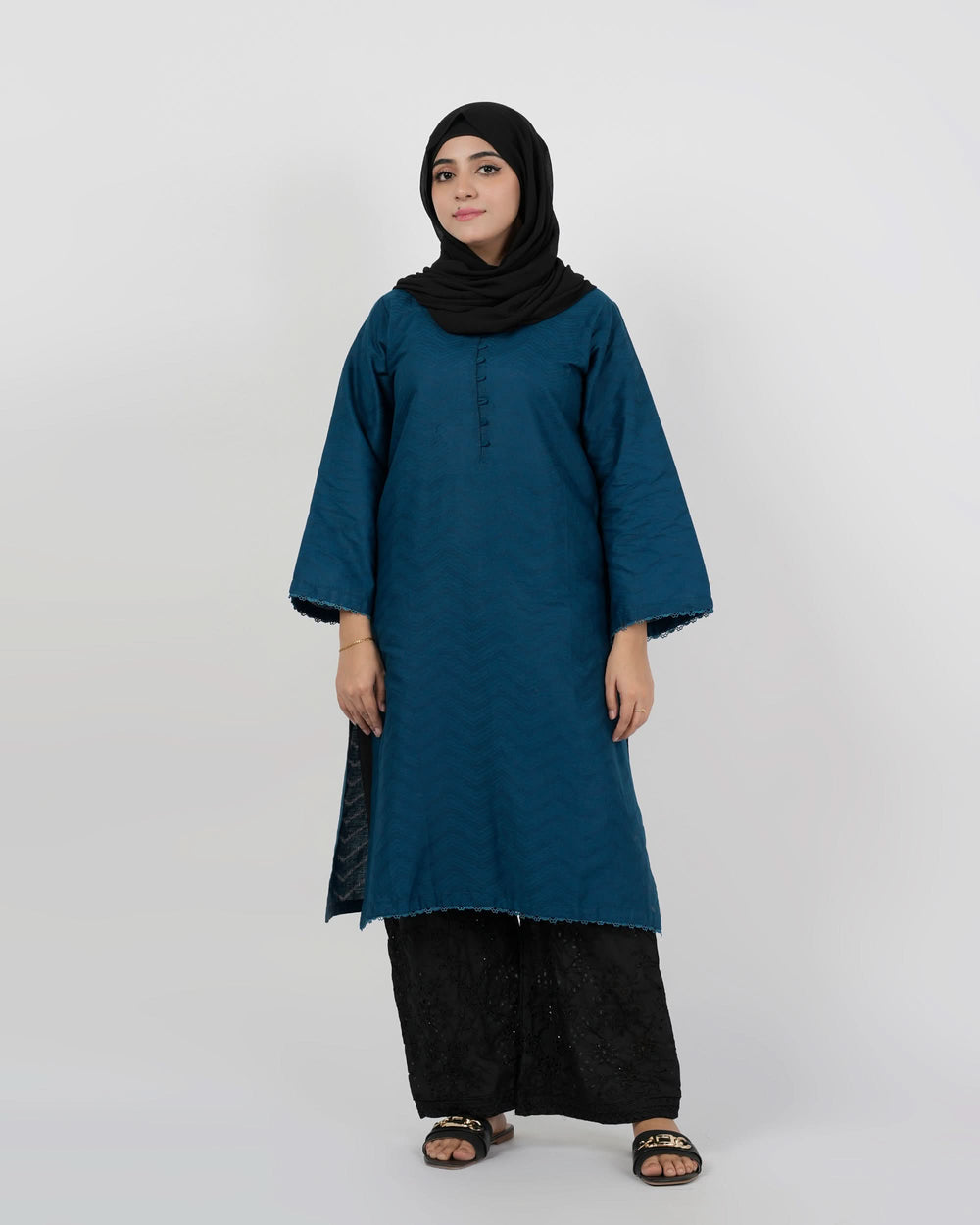 Valuables Women Jacquard Kurti