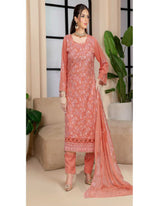 Noor Jahan Maha Noor Karandi Luxury Embroidered Suit with Dupatta - 13