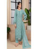 Noor Jahan Maha Noor Karandi Luxury Embroidered Suit with Dupatta - 10