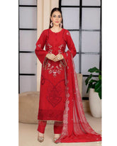 Noor Jahan Maha Noor Karandi Luxury Embroidered Suit with Dupatta - 6