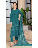 Noor Jahan Maha Noor Karandi Luxury Embroidered Suit with Dupatta - 1