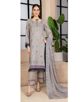 Noor Jahan Maha Noor Karandi Luxury Embroidered Suit with Dupatta - 2