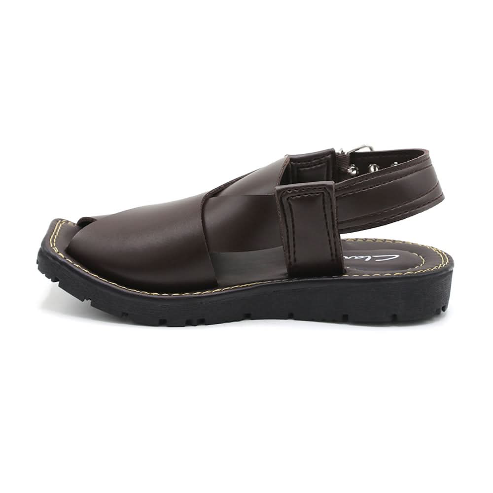 Boys Peshawari Sandal - Black
