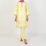 Women's Jacquard 2Pcs Suit