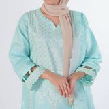 Women's Slub 3Pcs Fancy Suit