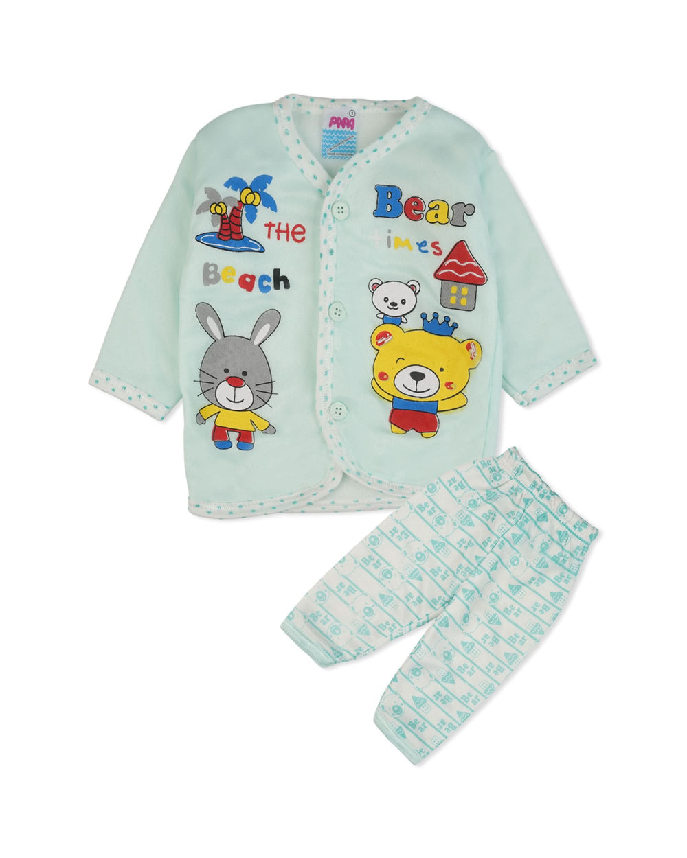 Newborn Boys Full Sleeves Suit