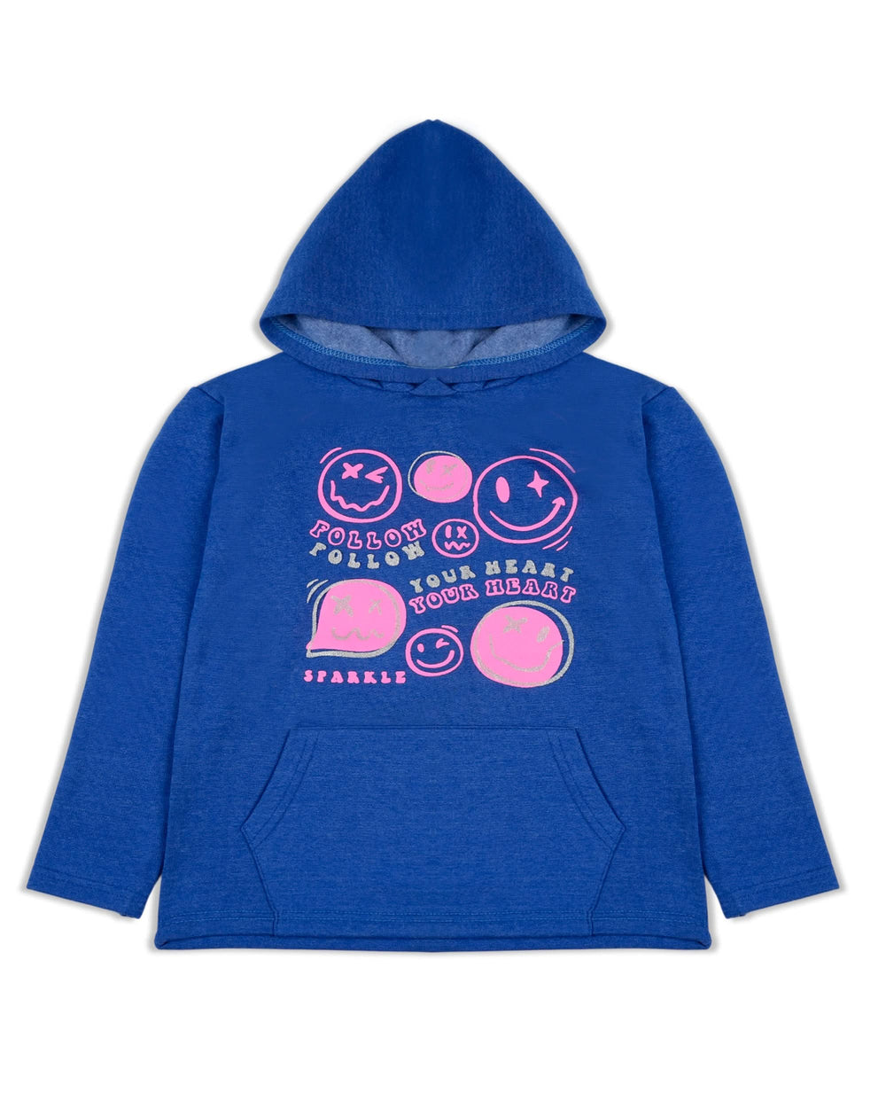 Valuables Girl's Hooded Full Sleeves T-Shirt