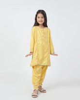 Eminent Girls Shalwar Suit - Yellow