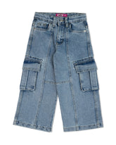 Eminent Girl Wide Leg Denim Pant