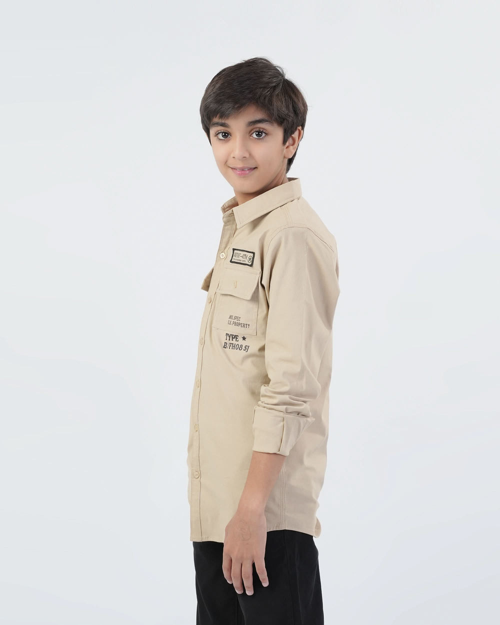 Valuables Boys Full Sleeves Casual Shirt