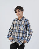 Eminent Boy Junior Casual Full Sleeves Shirt