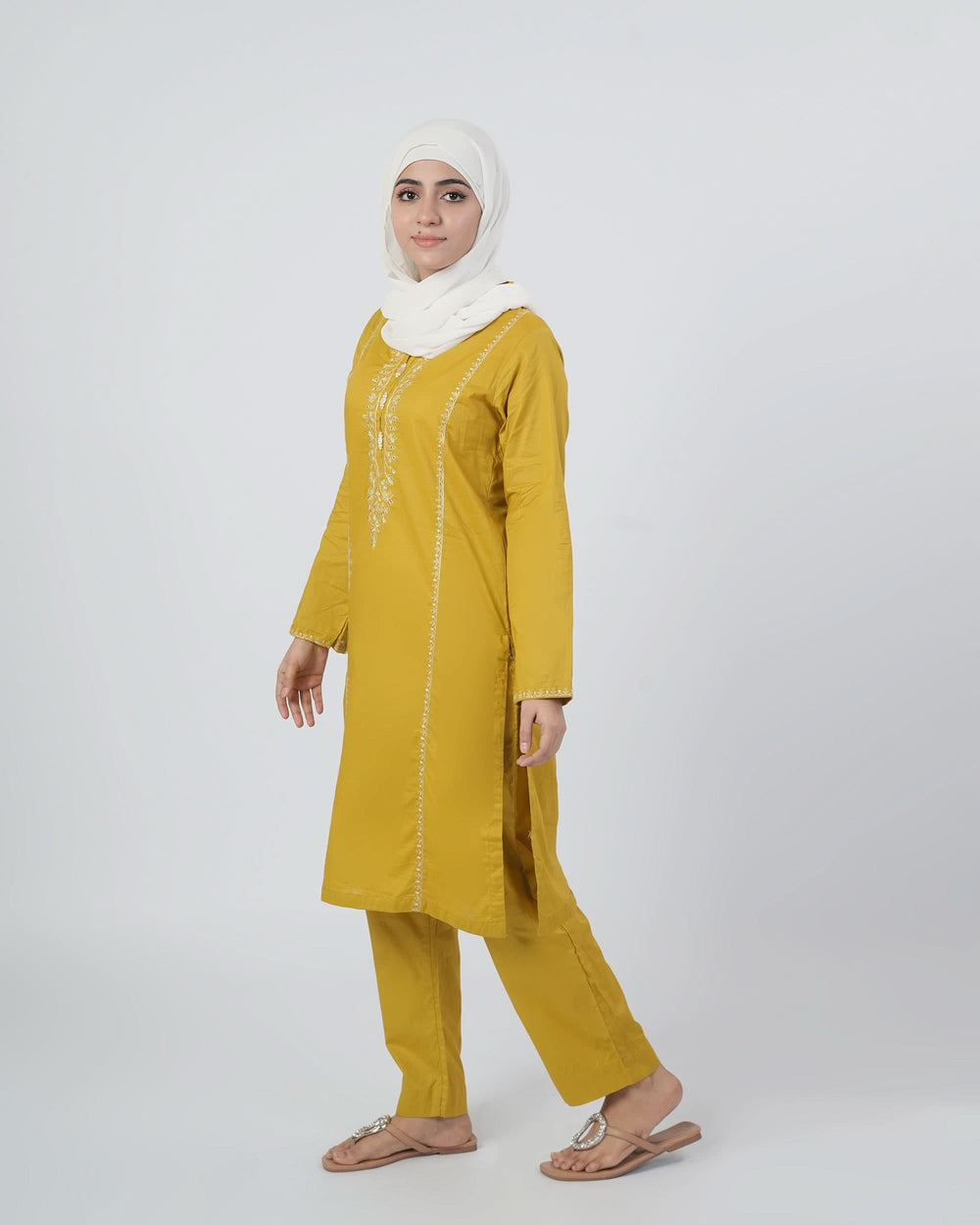Valuables Women Embroidered 2pc Suit