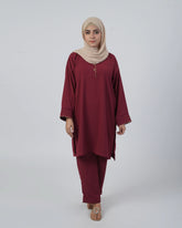 Eminent Women’s Solid Twill 2 Pcs Suit