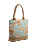 Women's Canvas Rexine Tote Bag