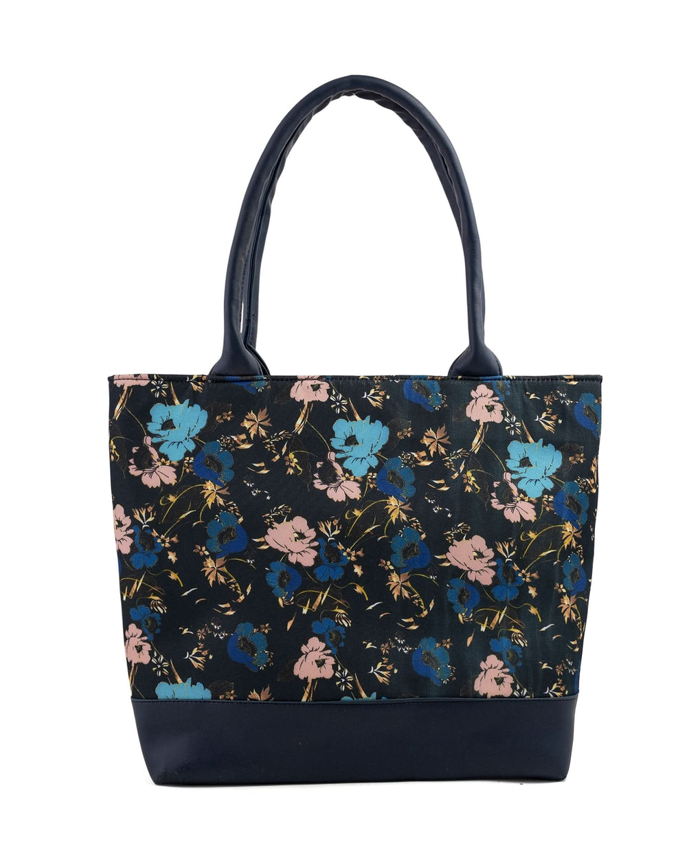 Women's Canvas Rexine Tote Bag