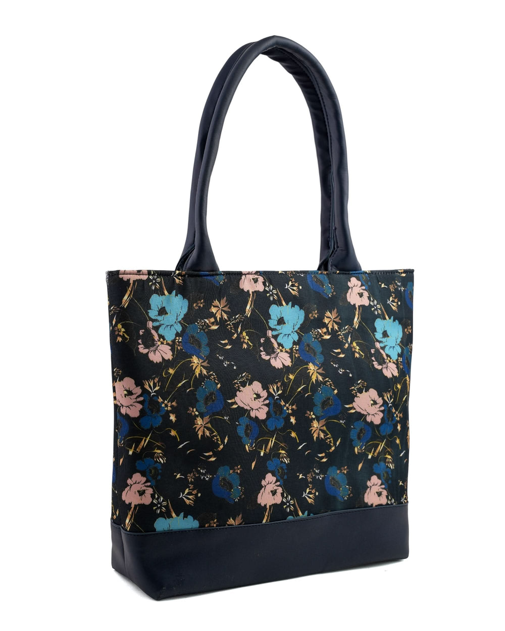 Women's Canvas Rexine Tote Bag