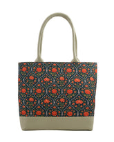 Women's Canvas Rexine Tote Bag
