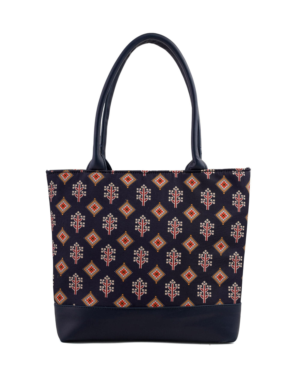 Women's Canvas Rexine Tote Bag