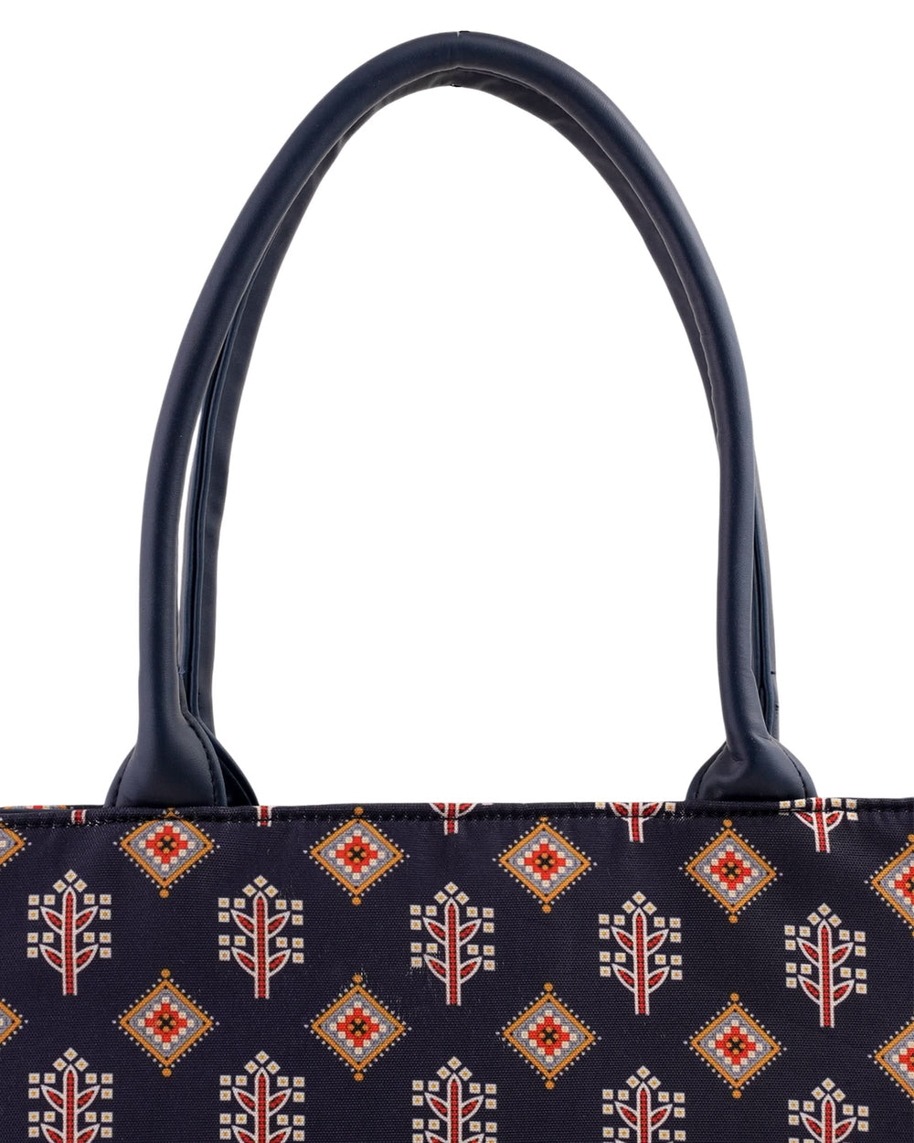 Women's Canvas Rexine Tote Bag