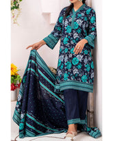 DAMAN Cambric Printed Suit 3PCS By Vs Textile-604