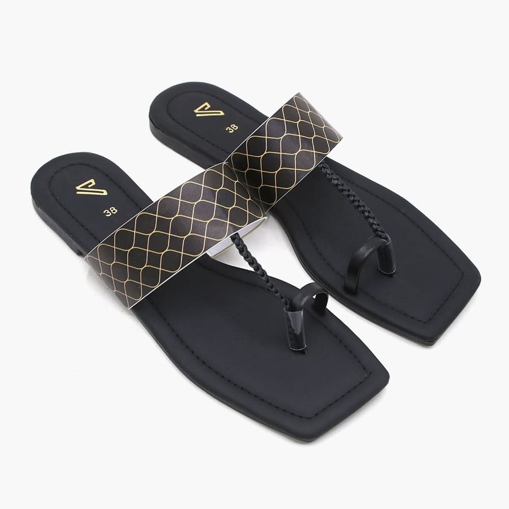 Valuable Open-Toe Slipper