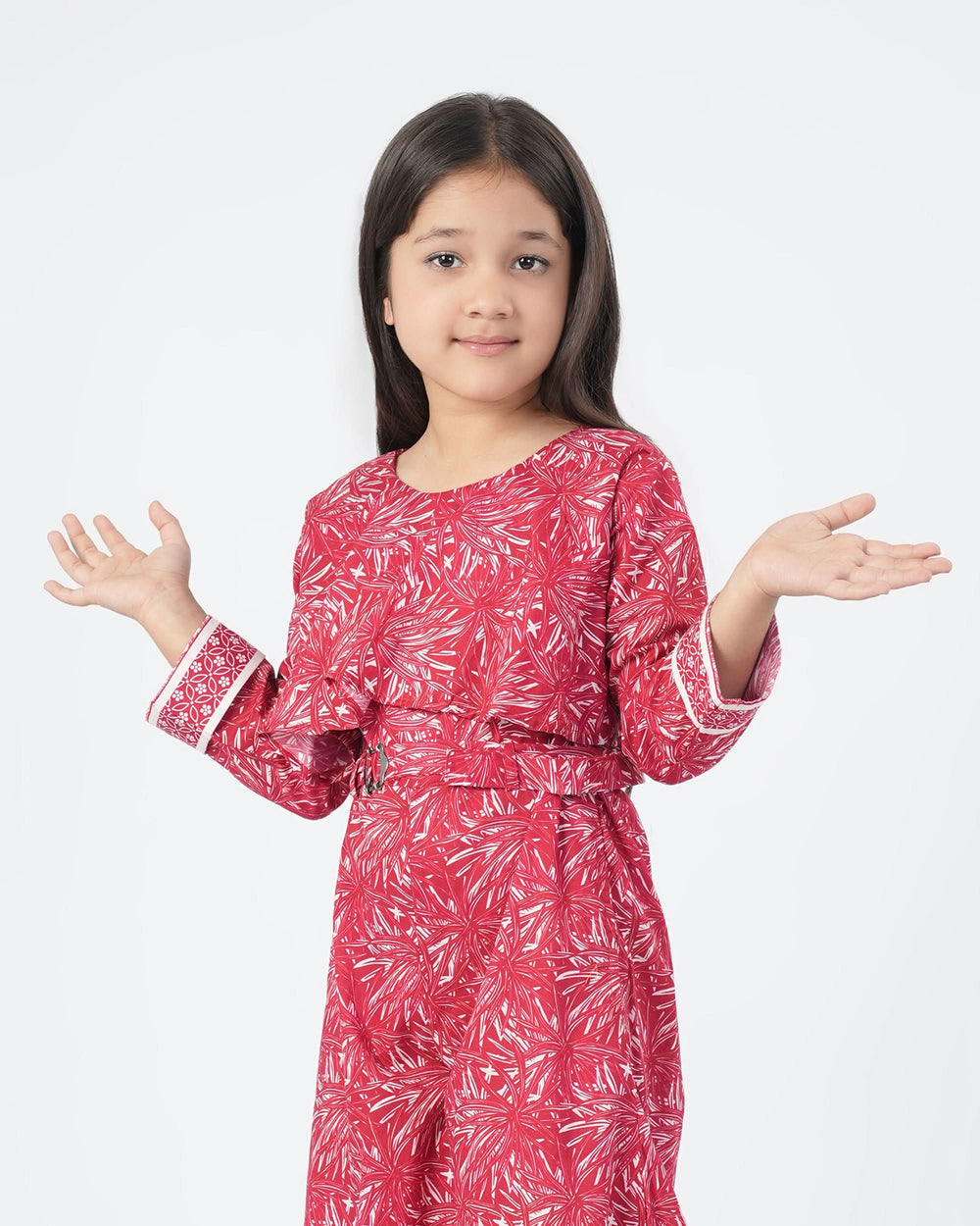 Eminent Girls Jump Suit - Maroon