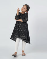 Eminent Girls Frock - Black