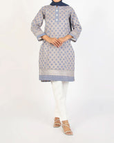 Eminent Women's Printed Kurti - Grey