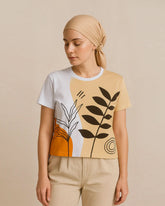 Eminent Women's Half Sleeves T-Shirt - Off White